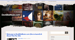 Desktop Screenshot of donellismusic.com